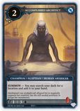Card featuring an Egyptian-themed character with game text and icons