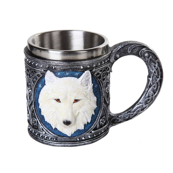 White Wolf Mug