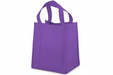 Purple tote bag