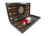 Backgammon - 19" Pistachio Cluster Backgammon Set