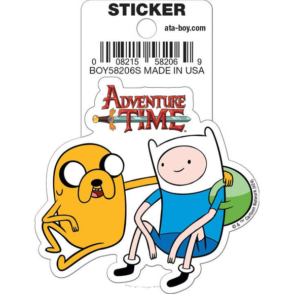 Adventure Time: Finn & Jake Sitting Die Cut 3