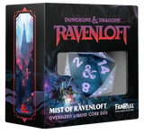 Dungeons & Dragons Ravenloft Dice set packaging with dice inside