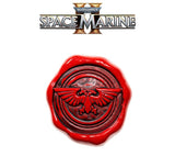 Starforged Purity Seal: Space Marine II Astartes Imperial Aquila Pin+Sticker