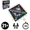 Monopoly Board Crawl game set with packaging on a white background