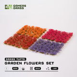 Gamers Grass Tufts: Garden Flowers Set- Wild