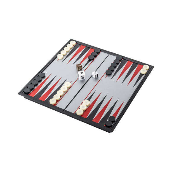 Mad Man: Magnetic Game Travel Set - Backgammon