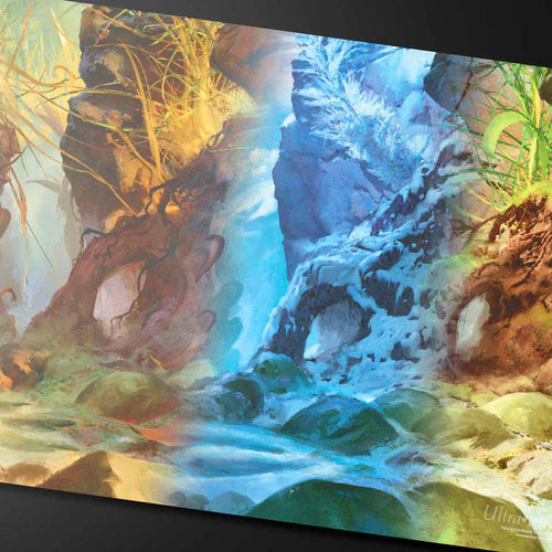 Magic the Gathering: Bloomburrow Playmat - Season Lands: Swamp (Four Seasons)