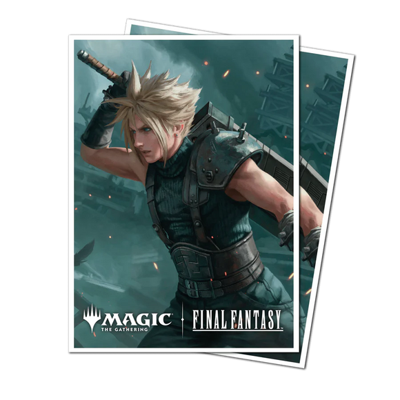 Trading card featuring a character from 'Final Fantasy' with 'Magic: The Gathering' branding.