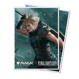 Trading card featuring a character from 'Final Fantasy' with 'Magic: The Gathering' branding.