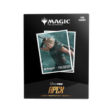 Ultra Pro Magic: The Gathering Apex deck protector sleeves packaging with a card featuring a character from Final Fantasy.