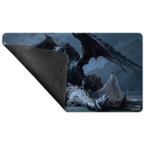 Dragon playmat on a white background