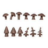 AK Interactive Basing Bits: Gigant Mushrooms (12 Pieces)
