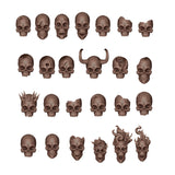 AK Interactive Basing Bits: Skulls (72 Pieces)