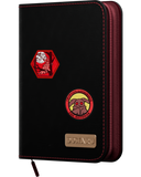 Domaru Patch Binder: Cryptids Collection - Crimson Glow 4-Pocket