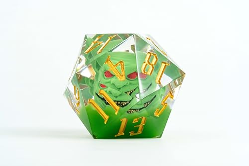 Metallic Dice Games: Pathfinder Goblin Mammoth D20