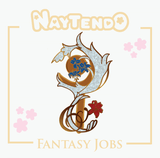 Final Fantasy XIV Class/Job Pin White Mage