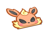 Pokemon: Flareon Eeveelution Peeker Sticker