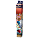 Playmat packaging featuring characters from Lorcana on a white background