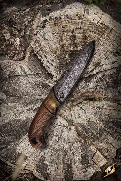 Epic Armoury: Woodsman Knife - Wood and Bronze