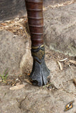 Close-up of the hilt of a sword