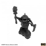 Reaper Bones Black: K'merklak Troglodyte Chief