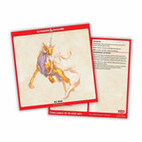 Dungeons & Dragons card featuring a ki-ruin creature illustration on a white background