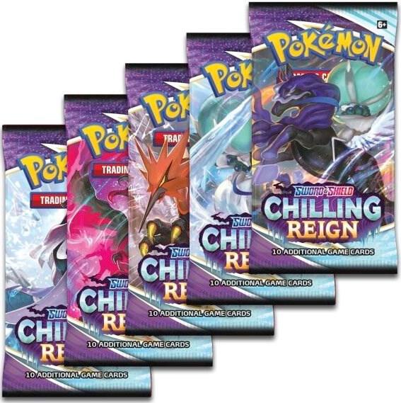 Pokemon: Sword & Shield - Chilling Reign Booster Pack