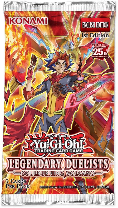 Yu-Gi-Oh! TCG: Legendary Duelists: Soulburning Volcano! - Booster Pack