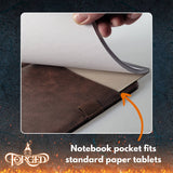 Game-Folio RPG Binder and Character Journal: Black