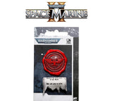 Starforged Purity Seal: Space Marine II Astartes Imperial Aquila Pin+Sticker