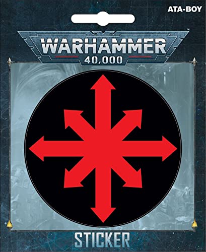 Warhammer 40K: Chaos Star Sticker
