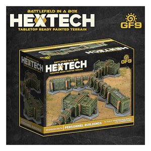 Battlefield in a Box: HexTech - Dropbase Delta Personnel Buildings