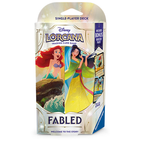 Disney Lorcana: Fabled - Ariel and Mulan (Amber/Saphire)
