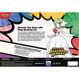 Pokémon Mega Gardevoir ex! packaging with promotional text and branding.
