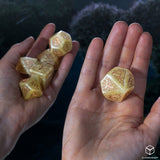 Q Workshop: Jumbo Dice Set - Elvish Shimmering Beige and Copper