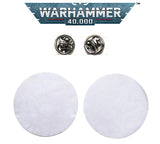 Starforged Purity Seal: Imperial Inquistion Grey Knights Pin+Sticker