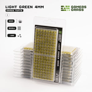 Gamers Grass Tufts: Light Green 4mm- Small