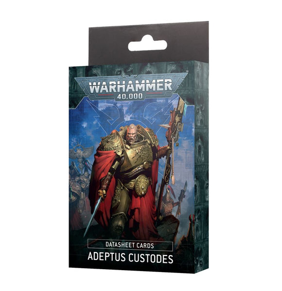 Warhammer 40K: Adeptus Custodes - Datasheet Cards