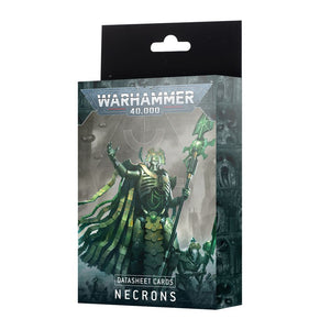 Warhammer 40K: Necrons - Datasheet Cards