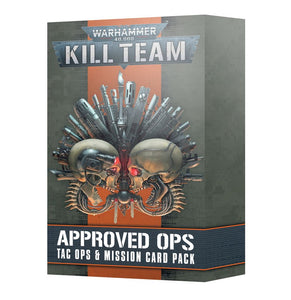 Kill Team: Approved Ops – Tac Ops & Mission Card Pack