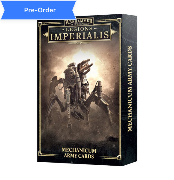 Warhammer Legions Imperialis: Mechanicum Army Cards