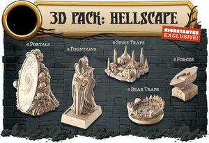Massive Darkness 2: 3D Pack - Hellscape