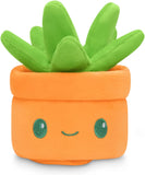 TeeTurtle Plushie Tote Bag: Succulent Garden