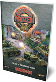 Game rulebook cover featuring tanks and the title 'Fighter Panzer!' on a gray background.