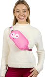 TeeTurtle Plushie Fanny Pack: Dapper Penguin