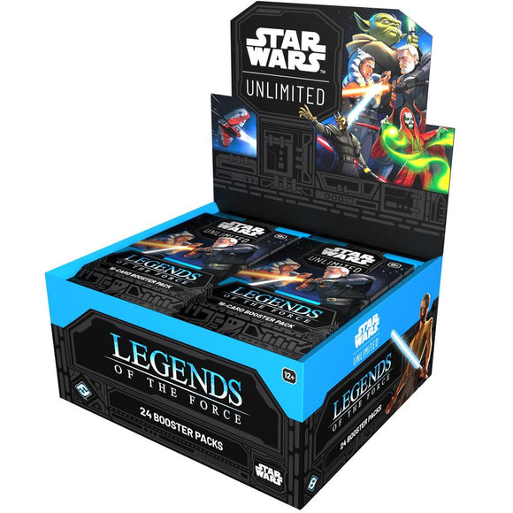 Star Wars: Unlimited - Legends of the Force Booster Display Box