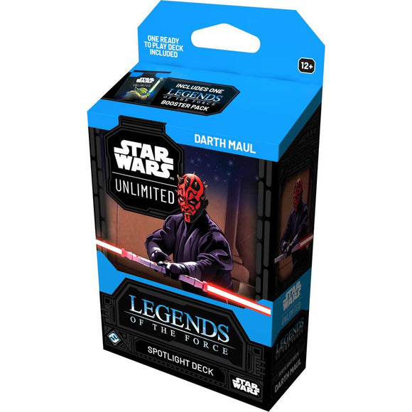 Star Wars: Unlimited - Legends of the Force Spotlight Deck - Darth Maul