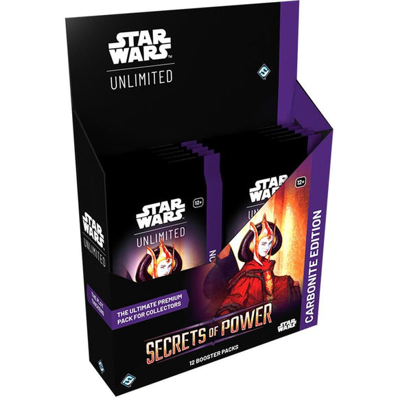 Star Wars Unlimited Secrets of Power Carbonite Edition trading card pack