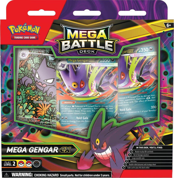 Pokemon: Mega Battle Deck - Mega Gengar ex