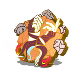 Dungeons & Dragons Role: Monk Enamel Pin